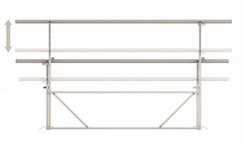 Брусья двухъярусные для реабилитации (обучения ходьбе) фото 5936