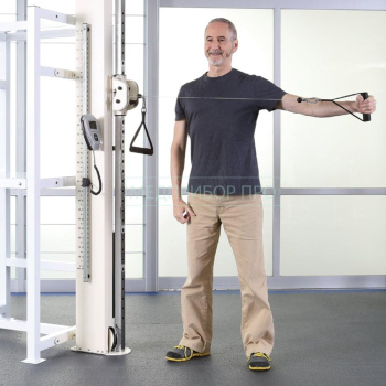 Тренажер блочный ЗМ-БТ-1142 с двойной тягой фото 6150