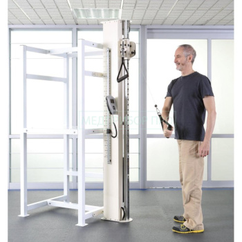 Тренажер блочный ЗМ-БТ-1142 с двойной тягой фото 6149