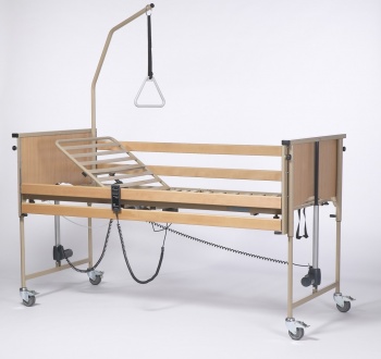 Кровать для лежачих больных 4-х секц. электрическая LUNA Basic (+матрас) фото 1427