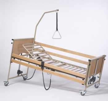 Кровать для лежачих больных 4-х секц. электрическая LUNA Basic (+матрас) фото 1428