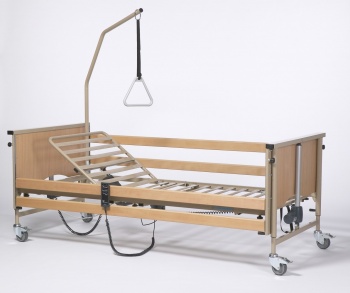 Кровать для лежачих больных 4-х секц. электрическая LUNA Basic (+матрас) фото 1425