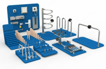 Комплект тренажеров для развития мелкой моторики пальцев рук, кистей рук фото 5725